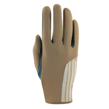 Rękawiczki jeździeckie letnie MESSARA Roeckl 01-310040 k7390 malt brown 24H!